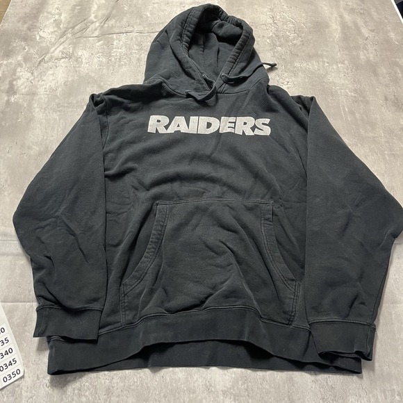 Fanatics Other - Fanatics Raiders Number 1 Dad Black Hoodie Mens 2XL NFL Football Y2K